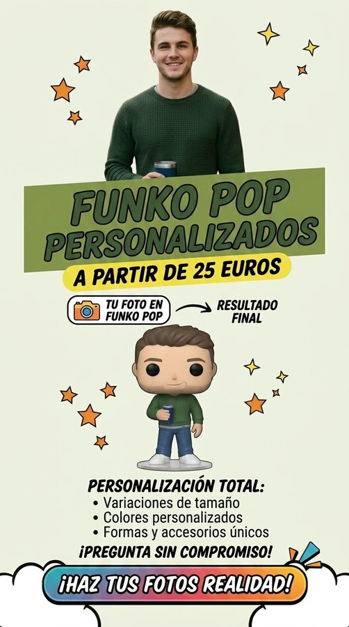 Figura de estilo Funko Pop personalizada